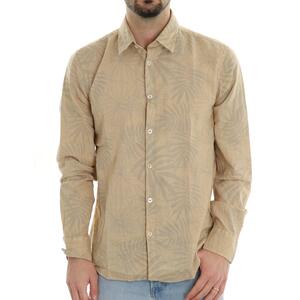 CAMICIA IN LINO BEIGE